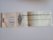 Libretto assegni banca usato  Roma