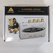 Behringer U-Control UCA202 interface de áudio USB 2 em 2 saídas saída digital prata comprar usado  Enviando para Brazil