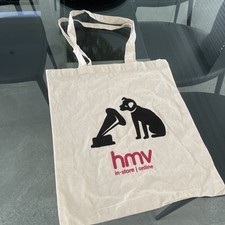 Hmv tote bag for sale  LANCASTER