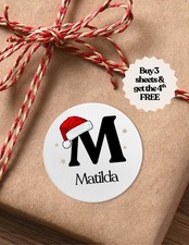 Personalised christmas sticker for sale  RUGELEY