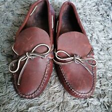 Leather bottom moccasins for sale  REDCAR