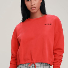 Suéter pulôver Amuse Society El Campo vermelho cropped tamanho P comprar usado  Enviando para Brazil