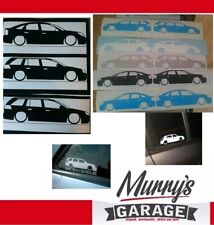 2x Opel Vectra C / Signum Aufkleber Lowered VFL, FL, GTS, Caravan Sticker, Decal comprar usado  Enviando para Brazil