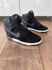 Nike Dunk Sky Hi Hi Hidden Wedge Zamszowe skórzane trampki Damskie Rozmiar 7 Eu 38 W pudełku na sprzedaż  PL