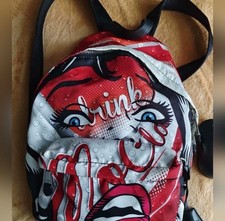 Mochila com estampa de olhos Moschino Milano Designer Drink Coca-Cola comprar usado  Enviando para Brazil