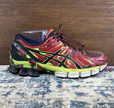 Tênis de corrida raro Asics Gel-Sendai 2 T4A1N amarelo flash/preto/vermelho masculino 8M comprar usado  Enviando para Brazil