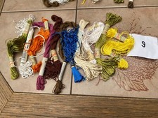 Stickgarn glänzend konvolut gebraucht kaufen  Bestensee