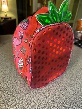 Bolsa tote de lancheira Fit & Fresh isolada rosa morango comprar usado  Enviando para Brazil