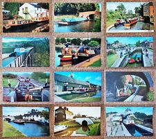 Postcard canal boats for sale  DARLINGTON