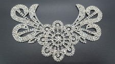 Wedding rhinestone applique for sale  LONDON