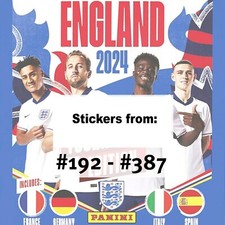 Panini england 2024 usato  Italia