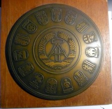 Ddr wandteller staatsemblem gebraucht kaufen  Storkow