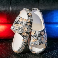 Sandálias unissex chinelo tamanho 10 masculinas personalizadas arte anime slides comprar usado  Enviando para Brazil