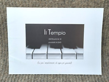 Tempio brochure catalogo usato  Borgo Tossignano