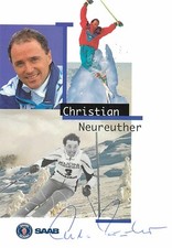 Christian neureuther autogramm gebraucht kaufen  Leonberg