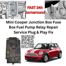 Caixa de junção Mini Cooper caixa de fusíveis bomba de combustível relé serviço de reparo plug & play conserto comprar usado Caixa de junção Mini Cooper caixa de fusíveis bomba de combustível relé serviço de reparo plug & play conserto comprar usado  Enviando para Brazil