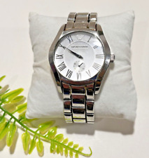 Relógio masculino Emporio Armani pulseira original de aço inoxidável até 164 pés debaixo d'água comprar usado  Enviando para Brazil