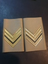 Coppia gradi caporale usato  Candelo