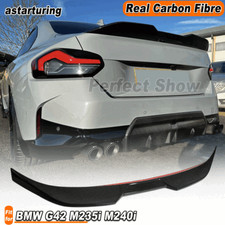 Para BMW G42 G87 M2 M235i M240i Coupe 2022-23 REAL asa de spoiler traseiro de carbono comprar usado  Enviando para Brazil