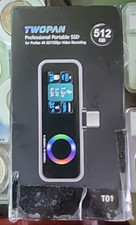 512 GB Ex TWOPAN Magnetic Portable iPhone SSD for ProRes 4K 60/120fps Video comprar usado 512 GB Ex TWOPAN Magnetic Portable iPhone SSD for ProRes 4K 60/120fps Video comprar usado  Enviando para Brazil