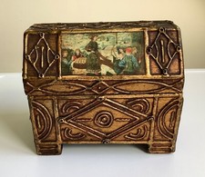 Vintage florentine wooden for sale  HEATHFIELD
