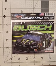Adesivo Kurt Busch #1 Monster Energy CGR 2019 Nascar Cup Series comprar usado  Enviando para Brazil