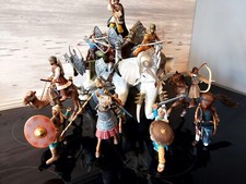 Schleich ritter figuren gebraucht kaufen  Burglengenfeld