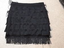 Black tassel skirt for sale  LONDON