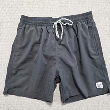 Usado, Shorts de natação masculino atum picante tamanho pequeno preto forrado logotipo elástico cintura cordão comprar usado Usado, Shorts de natação masculino atum picante tamanho pequeno preto forrado logotipo elástico cintura cordão comprar usado  Enviando para Brazil