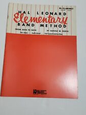 Clarinet hal leonard for sale  Oil City