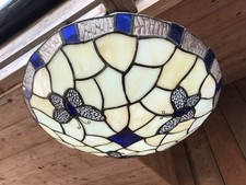 Glass tiffany style for sale  COVENTRY