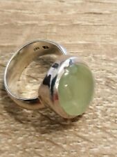 Ring prehnit grüner gebraucht kaufen  St Peter-Ording
