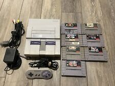 Paquete de consola de videojuegos Super Nintendo SNES con 1 controlador y juegos segunda mano  Embacar hacia Mexico