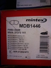 Mintex mdb1446 brake for sale  COLCHESTER