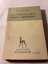 Letteratura greca cristiana usato  Pozzuoli