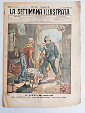 Settimana illustrata 1912 usato  Italia