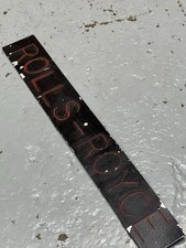 Rolls royce engraved for sale  LEEDS