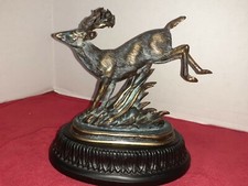 Antique bronze stag for sale  Miami