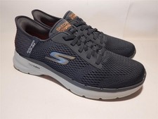 Skechers Go Walk Slip On Hyper Pillars Charcoal Taglia 8 UK 42.5 EU 216279, usado comprar usado  Enviando para Brazil