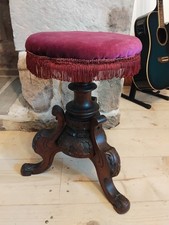 Antique piano stool for sale  STOKE-ON-TRENT
