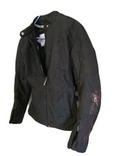 Usado, Jaqueta de motocicleta Street and Steel com almofadas feminina grande, excelente  comprar usado  Enviando para Brazil