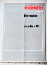 Bedienungsanleitung märklin d gebraucht kaufen  Betzdorf