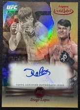 2024 Topps Gold Label UFC Diego Lopes novato controle remoto automático vermelho 1/25 primeira impressão 🔥 comprar usado  Enviando para Brazil