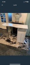 White nail desk for sale  GLASGOW