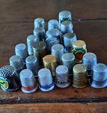 Vintage metal thimbles for sale  Cedar Rapids