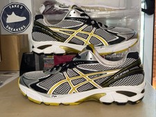 Tênis masculino ASICS GT-2160 prata/amarelo tamanho 13 muito bom estado (raro) como novo, usado comprar usado  Enviando para Brazil