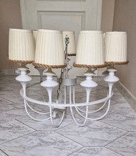 Kronleuchter weiß shabby gebraucht kaufen  Zossen