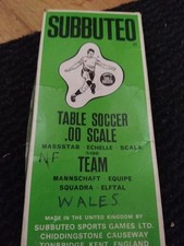 Table soccer.00 scale for sale  BRISTOL