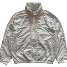 Jaqueta corta-vento clássica vintage Reebok masculina tamanho L 100 branca zíper completo anos 90 comprar usado Jaqueta corta-vento clássica vintage Reebok masculina tamanho L 100 branca zíper completo anos 90 comprar usado  Enviando para Brazil