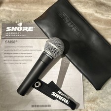 Shure sm58 microphone d'occasion  Expédié en Belgium